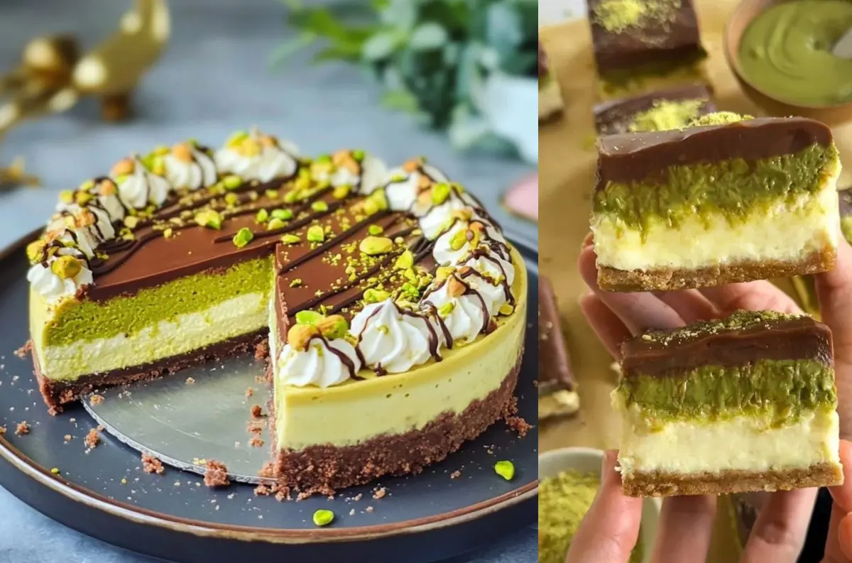 Vyskúšajte čokoládový dubajský cheesecake bez pečenia. Príprava pochúťky je rýchla a jednoduchá!