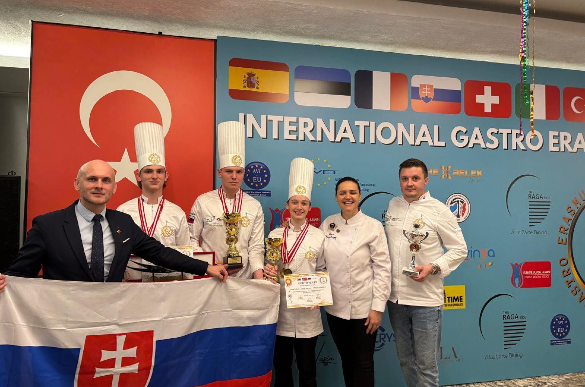 Historický úspech slovenskej gastronómie: Študenti SOŠ v Hornom Smokovci žiarili na Gastro Erasmus 2025