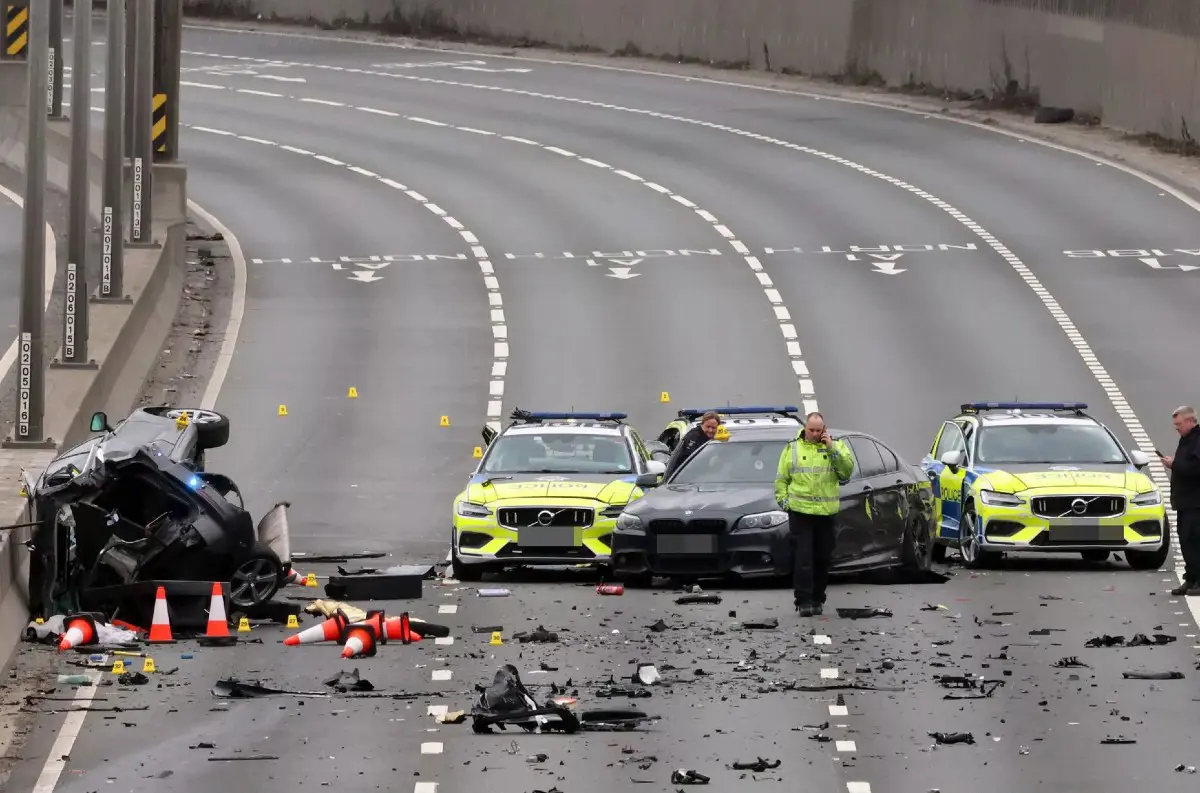 Dráma na diaľnici A1 v Newcastle: Naháňačka s BMW skončila vážnou zrážkou! +VIDEO