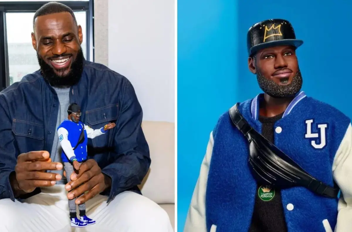 Legenda NBA LeBron James má ako prvý profesionálny športovec svoju figúrku Kena od spoločnosti Mattel. Tá dokonalá PODOBA! Veď posúďte sami
