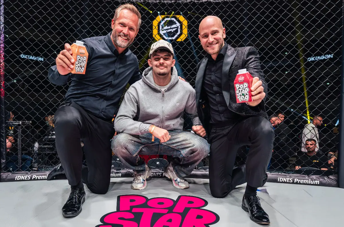 OKTAGON MMA x POPSTAR Tea: Calin a svet bojovníkov spojili sily, ktoré menia pravidlá hry +VIDEO