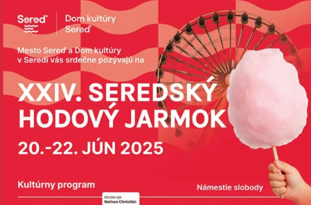 Seredský hodový jarmok: Veľa tanca, hudby a dobrej nálady