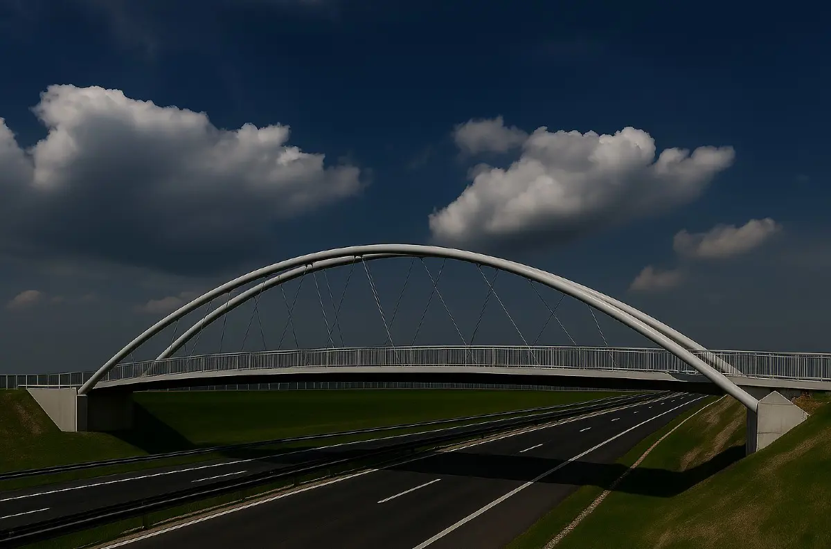 Mega cyklomost nad diaľnicou D1: Trnavu a Zavar spojí 90-metrový most!