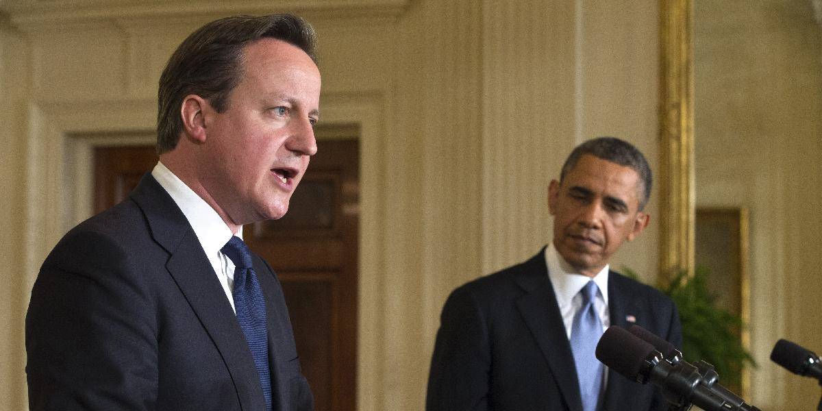 Obama rokoval s Cameronom o Sýrii, použitie chemických zbraní stále preverujú