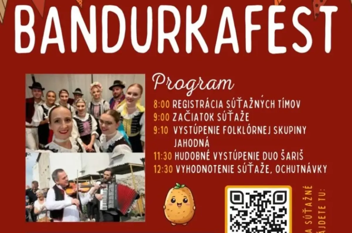 Bandurkafest 2025 ovládne Košice: Zemiaková mágia, folklór a súboj o najchutnejšiu fajnotu! Príďte zažiť festival, ktorý rozvonia celé námestie