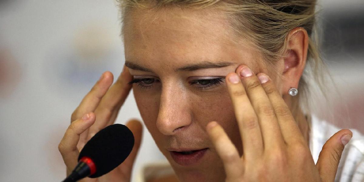 WTA Rím: Šarapovová nenastúpi na štvrťfinále proti Erraniovej