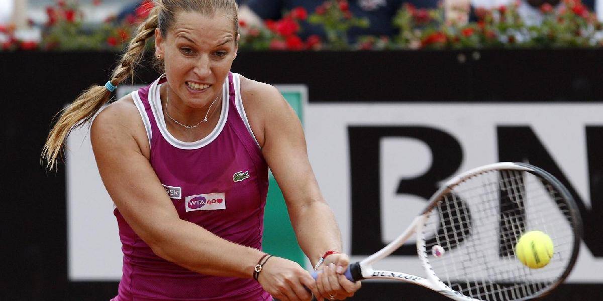 WTA Rím: Cibulková skončila vo štvrťfinále štvorhry