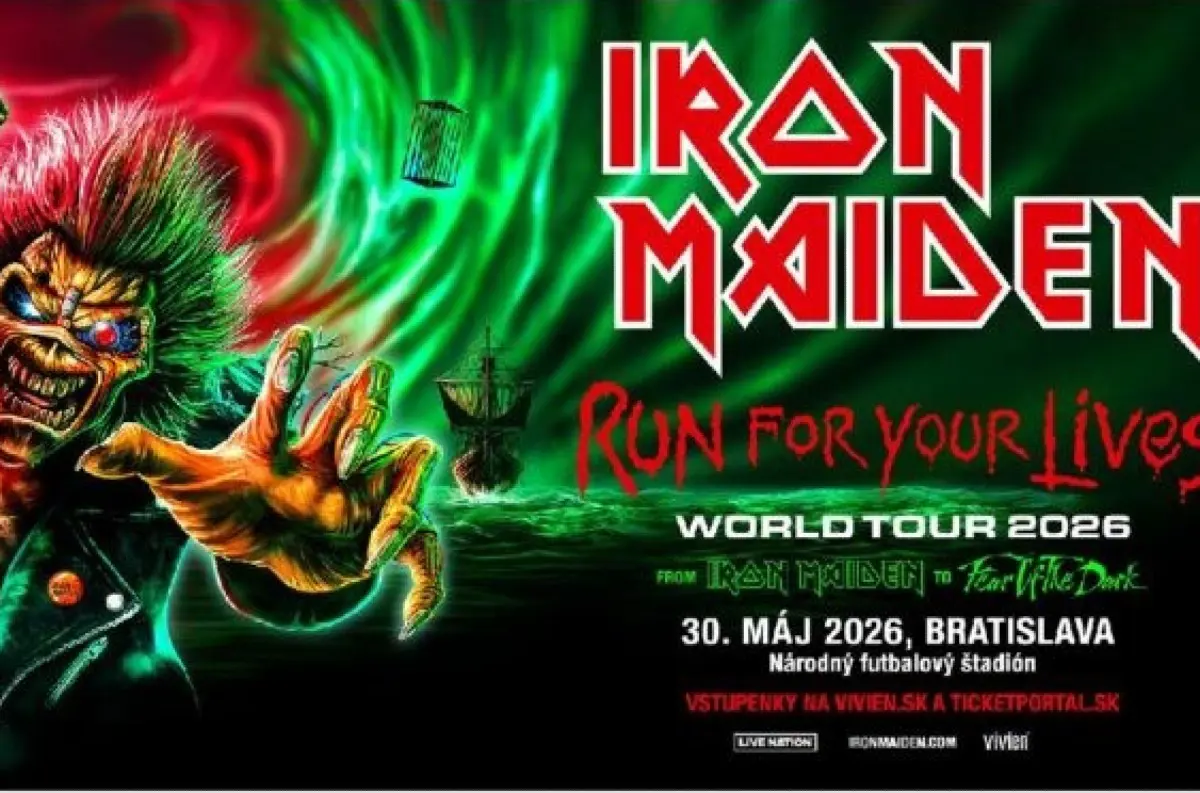 Metalová apokalypsa v Bratislave: Iron Maiden a Anthrax na jednom pódiu, jedinečná noc roku 2026!