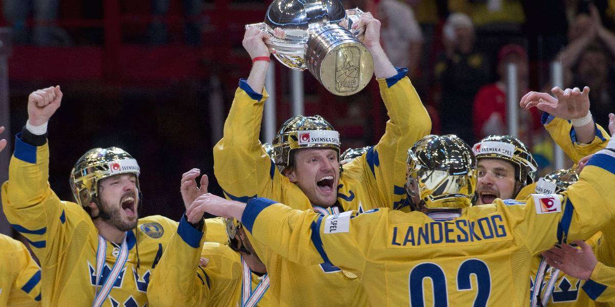 Švédsko novým lídrom rebríčka IIHF