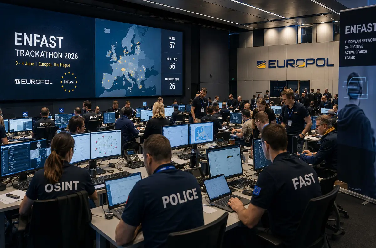 Európsky hon na najnebezpečnejších zločincov: Elitné tímy v Europole vystopovali desiatky únikových stôp! Video