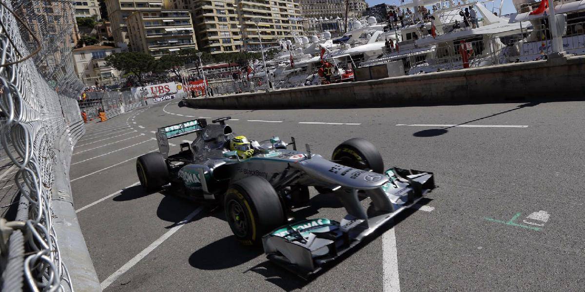 Rosberg najrýchlejší v prvom tréningu pred VC Monaka