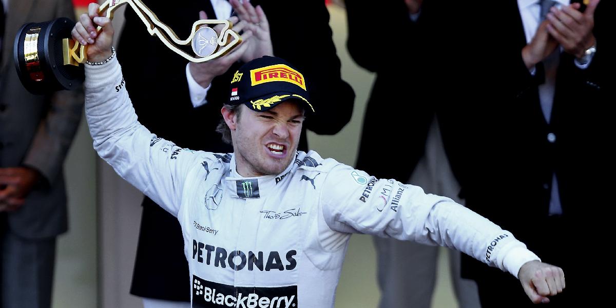 Na VC Monaca triumfoval tridsať rokov po otcovi Nico Rosberg