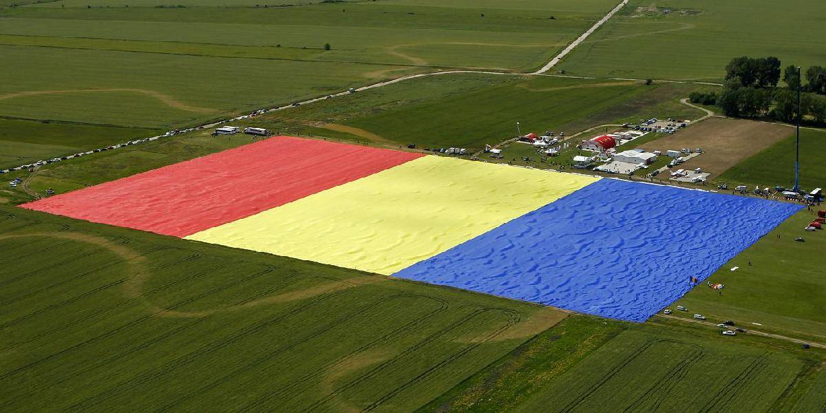 V Rumunsku rozvinuli najväčšiu zástavu na svete