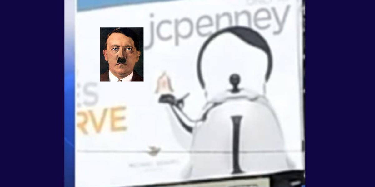 Zakázali reklamu s čajníkom, ktorý pripomína svojim dizajnom Hitlera