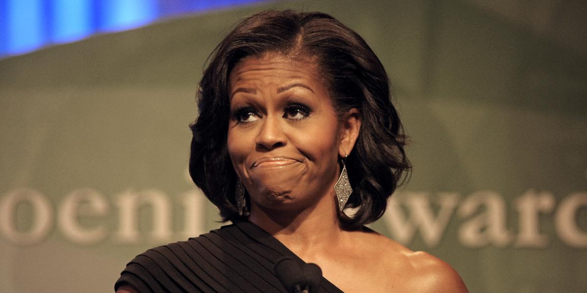 Prejav Michelle Obamovej narušila aktivistka za práva homosexuálov