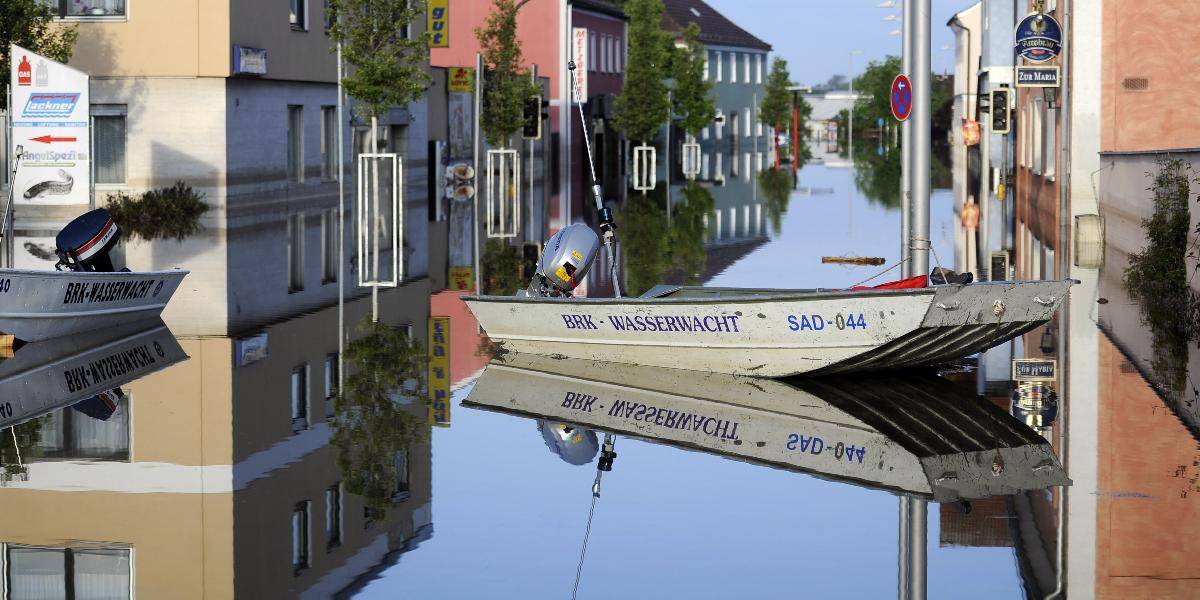 Povodne v Európe spôsobili tlakové níže Bob a Frederik