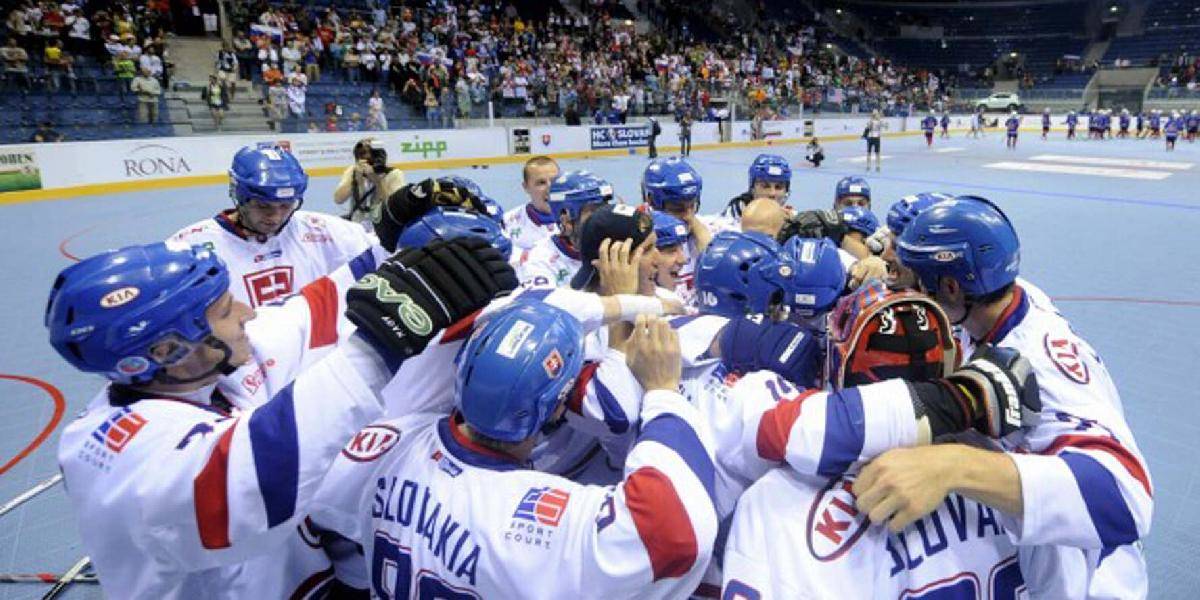 Slovenskí hokejbalisti sú majstri sveta, vo finále zdolali Česko
