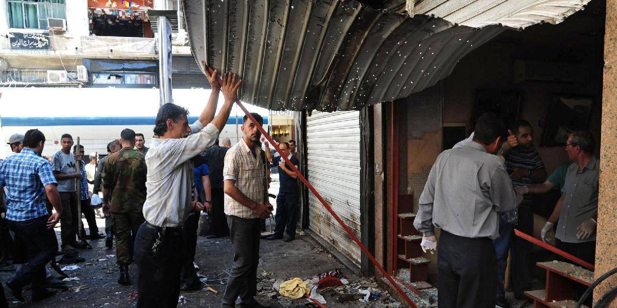 Dvojitý bombový útok v Damasku neprežilo najmenej 15 ľudí