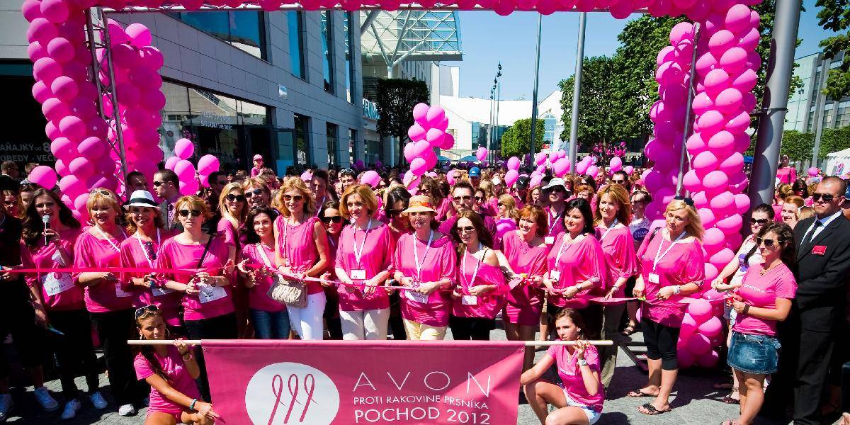 Avon Pochod proti rakovine prsníka podporí aj topmodelka Daniela Peštová