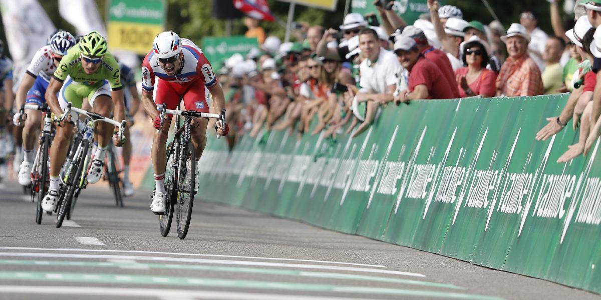 V šiestej etape Okolo Švajčiarska skončil Sagan na piatej priečke