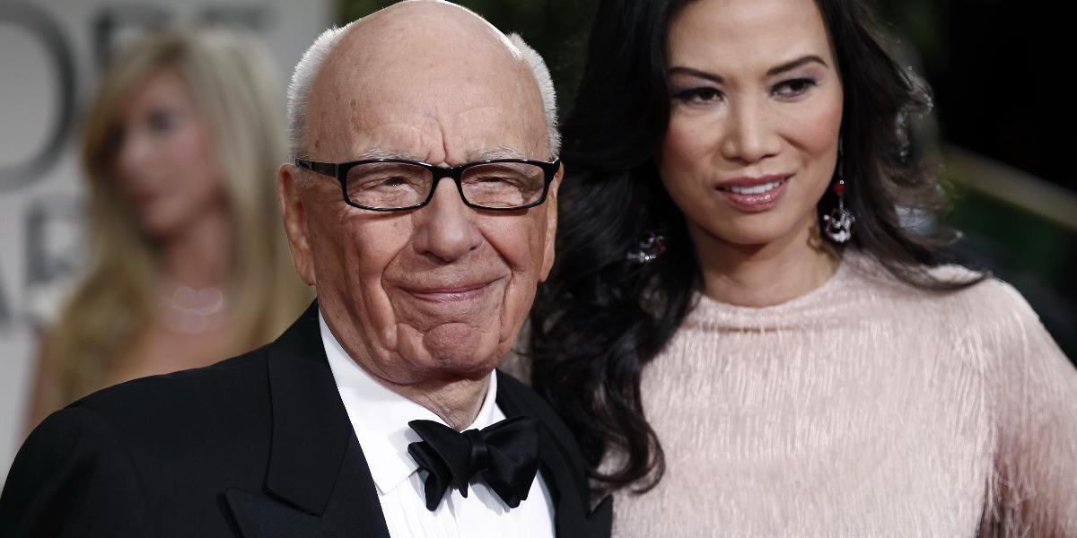 Mediálny magnát a miliardár Rupert Murdoch sa rozvádza s treťou manželkou