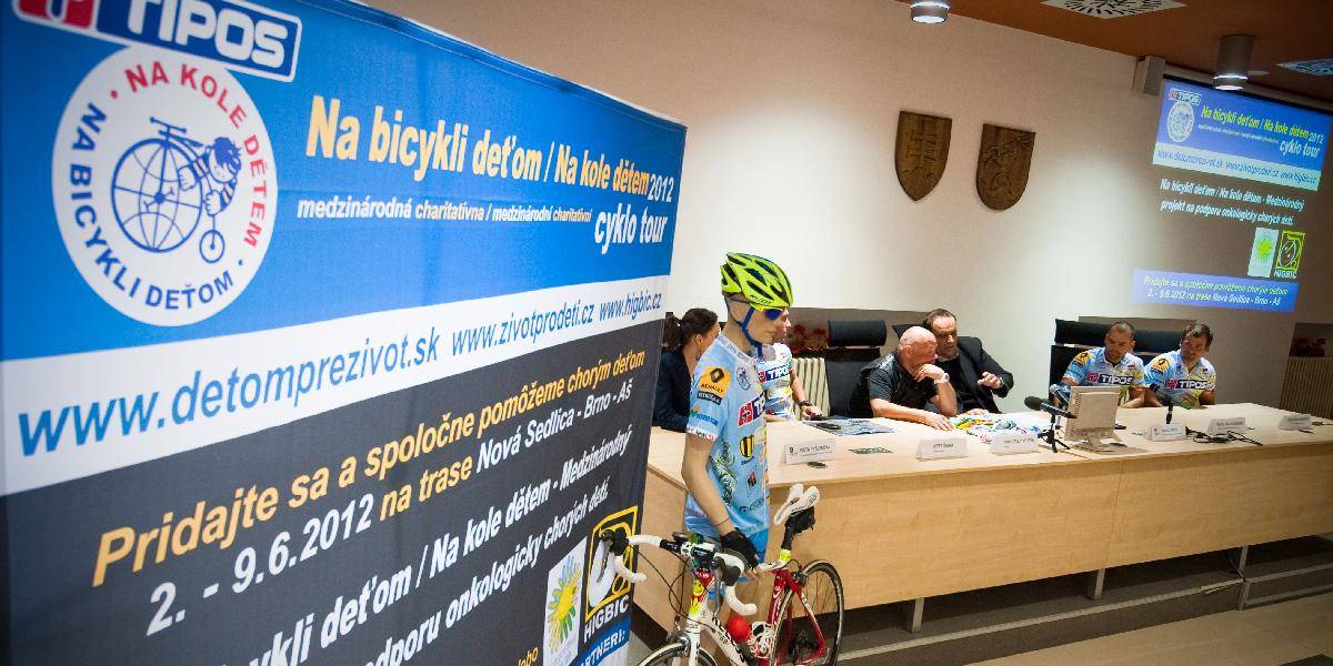 Charitatívna akcia Na bicykli deťom: Vyzbieralo sa už vyše 7-tisíc eur pre deti s rakovinou 