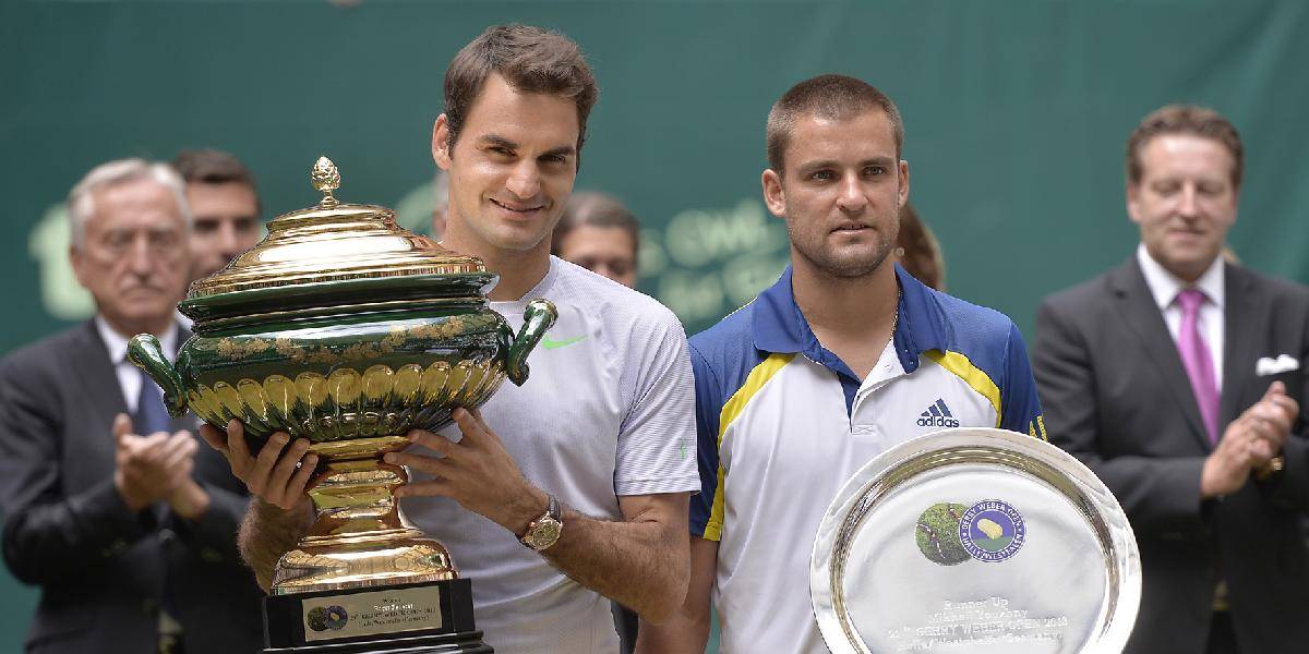 Turnaj ATP v Halle - Federer víťazom dvojhry