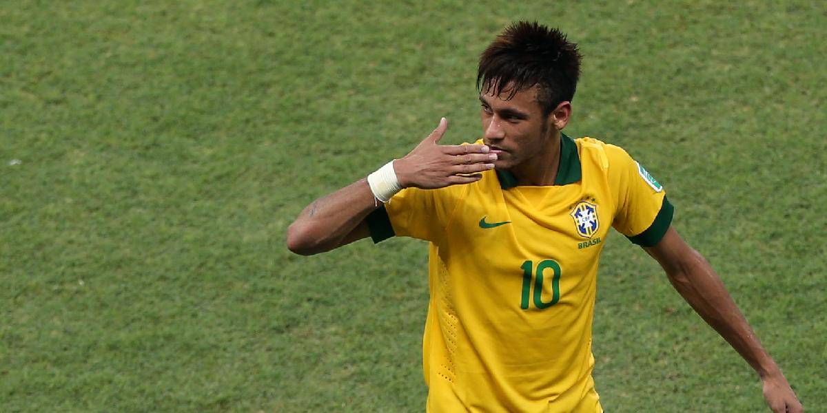 Brazília zdolala Mexiko, hviezdou Neymar
