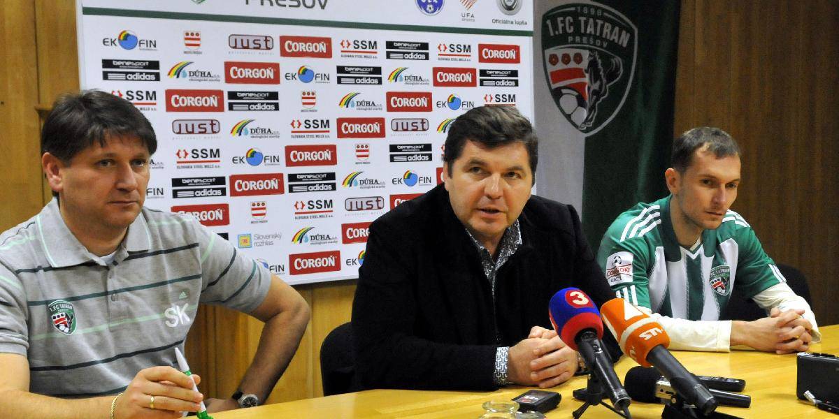 Tatran Prešov je bez vedenia, odišiel prezident klubu a väčšinový majiteľ Remeta