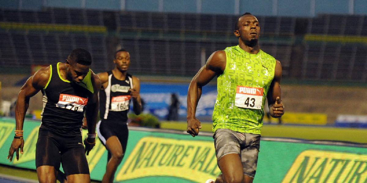 Bolt sa na jamajskom šampionáte bez problémov prebojoval do semifinále