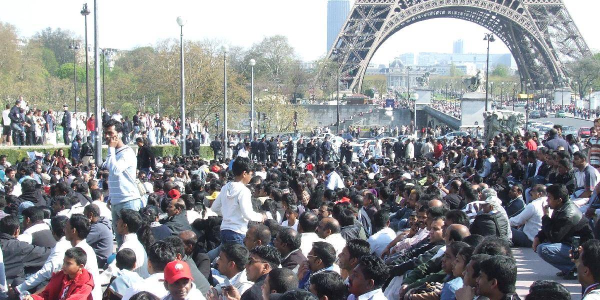 Chovatelia dobytka protestovali v centre Paríža
