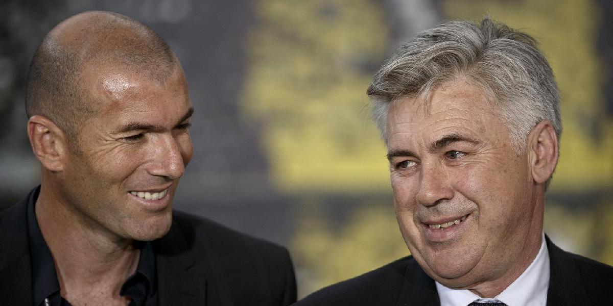 Zidane bude Ancelottiho asistent v Reale Madrid
