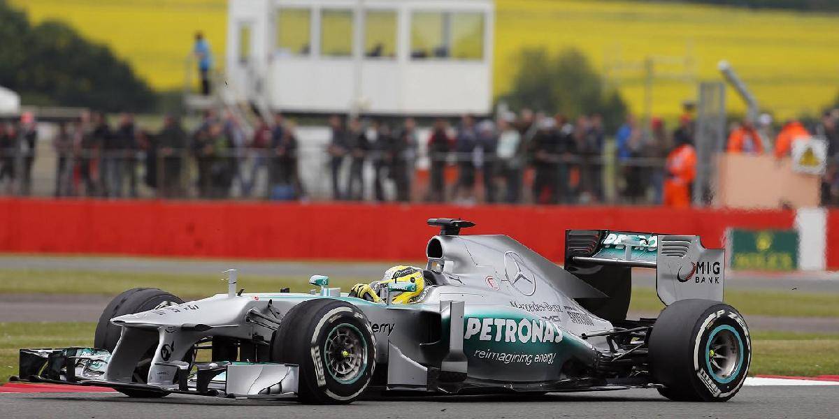 VC Veľkej Británie: V druhom tréningu najrýchlejší Rosberg