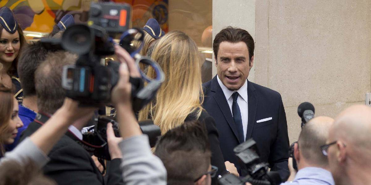 Herec John Travolta si v Karlových Varoch prevzal Krištáľový glóbus
