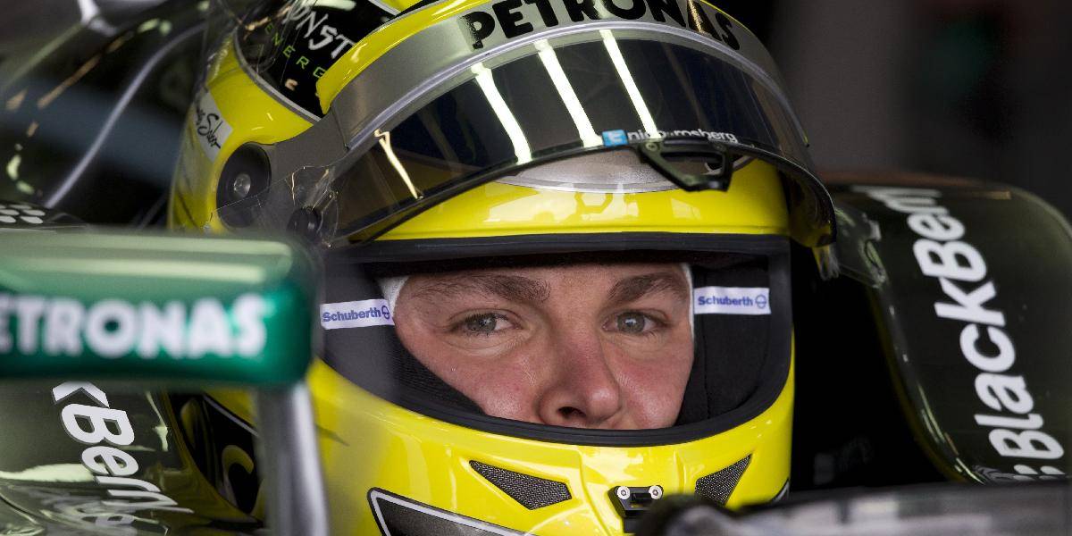 Rosberg zvíťazil na tréningu pred VC Veľkej Británie