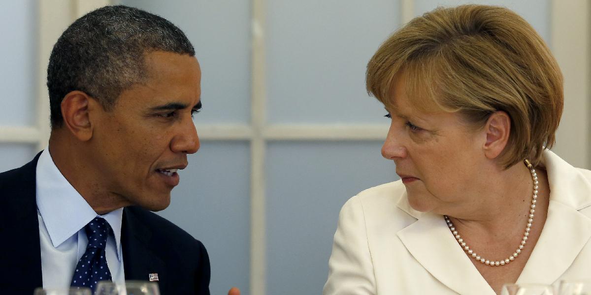 Merkelová a Obama diskutovali o aktivitách NSA