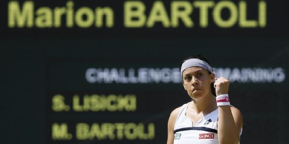 Wimbledon : Bartoliová s prvým veľkým titulom, vo finále zdolala Lisickú