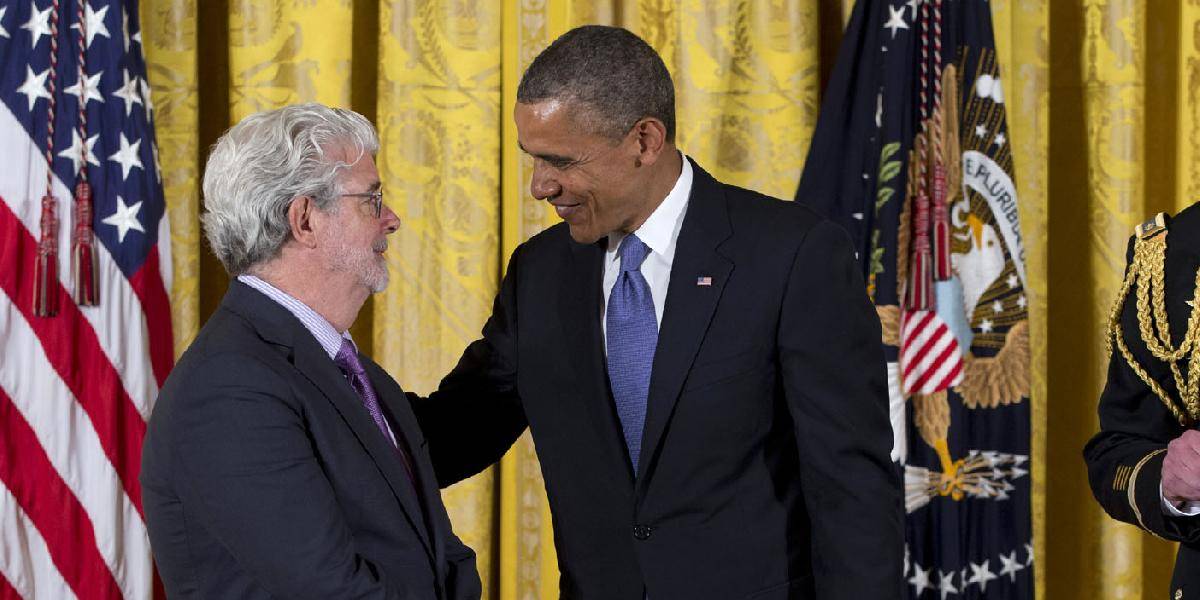 Obama udelil Národné medaily umení, ocenil aj Georgea Lucasa