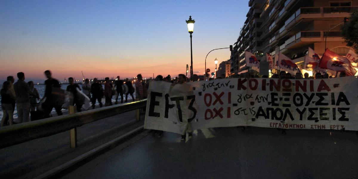 Radnicu v gréckom Solúne obsadili demonštranti