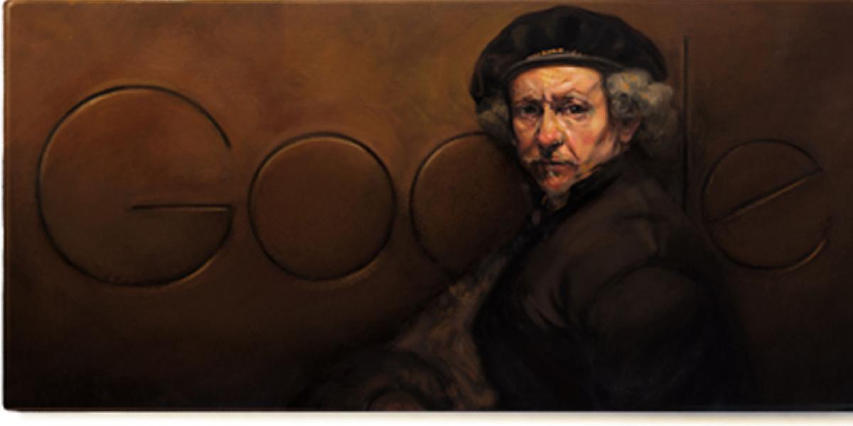 Google si dnes pripomína 407. výročie narodenia Rembrandta van Rijna