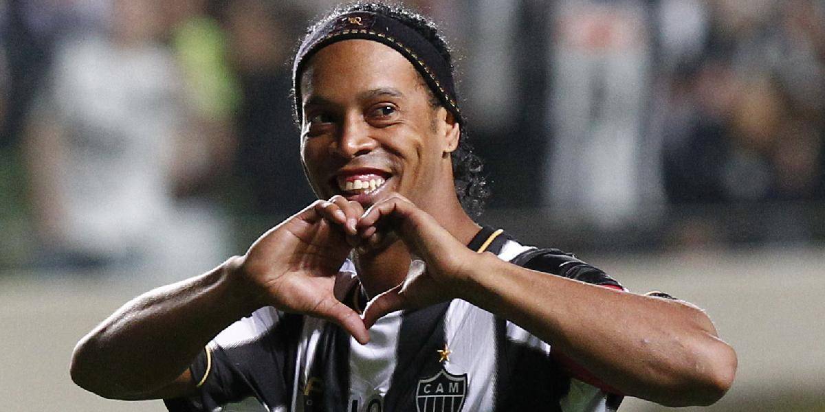 Ronaldinho pred finále Copa Libertadores: Chceme vyhrať