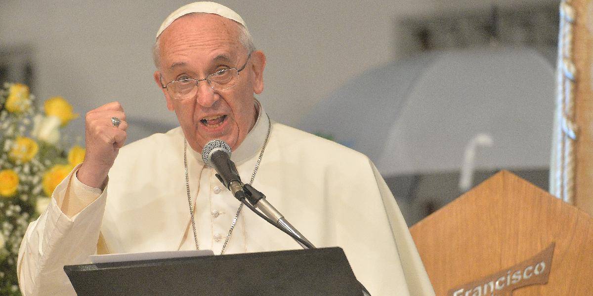 Pápež varuje pred legalizáciou drog