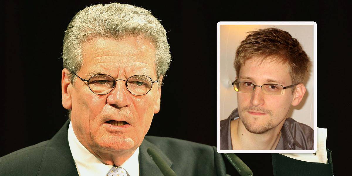 Nemecký prezident Joachim Gauck: Snowden si zaslúži úctu!
