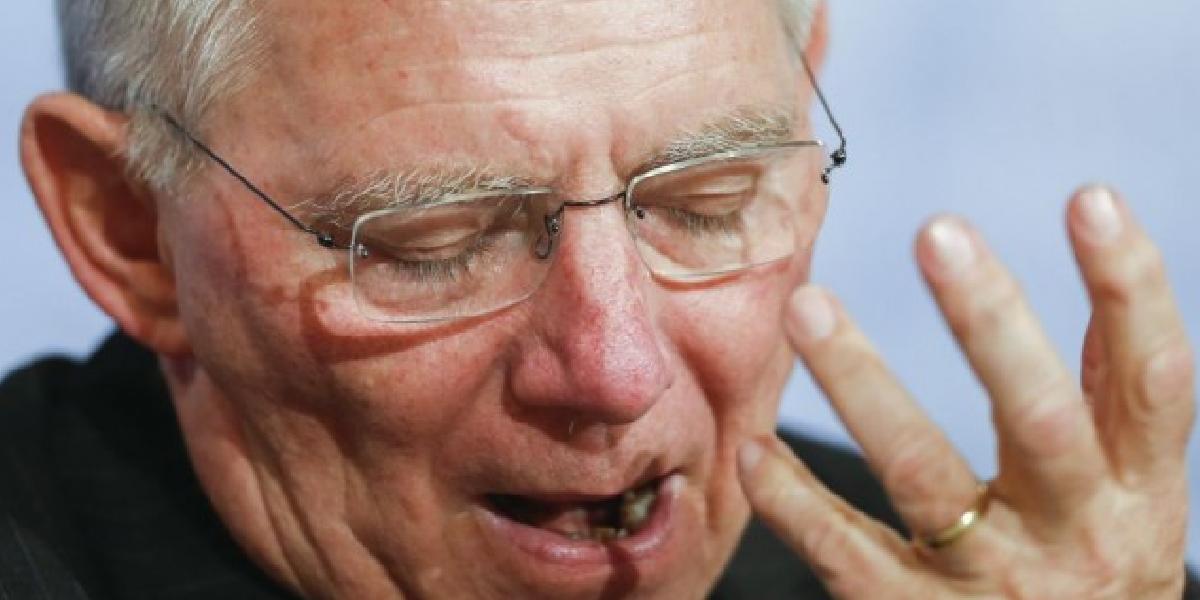 W. Schäuble: Je isté, že k druhému odpusteniu dlhov Aténam nedôjde