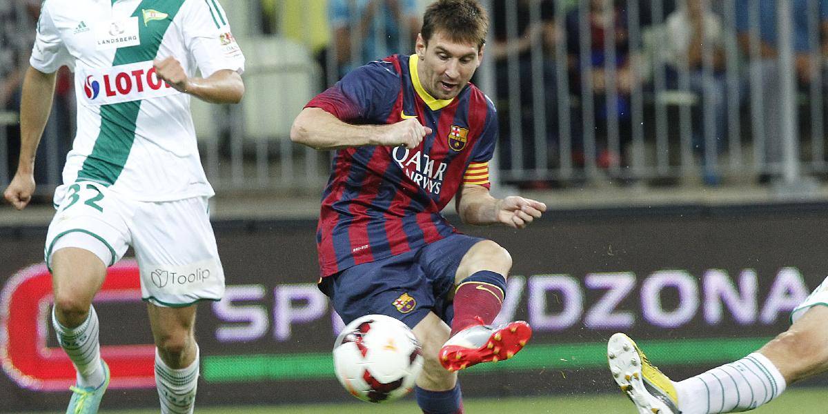 Barcelonu od prehry v Gdansku zachránil Messi