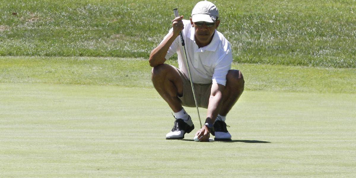 Barack Obama na dovolenke: Je z neho golfista