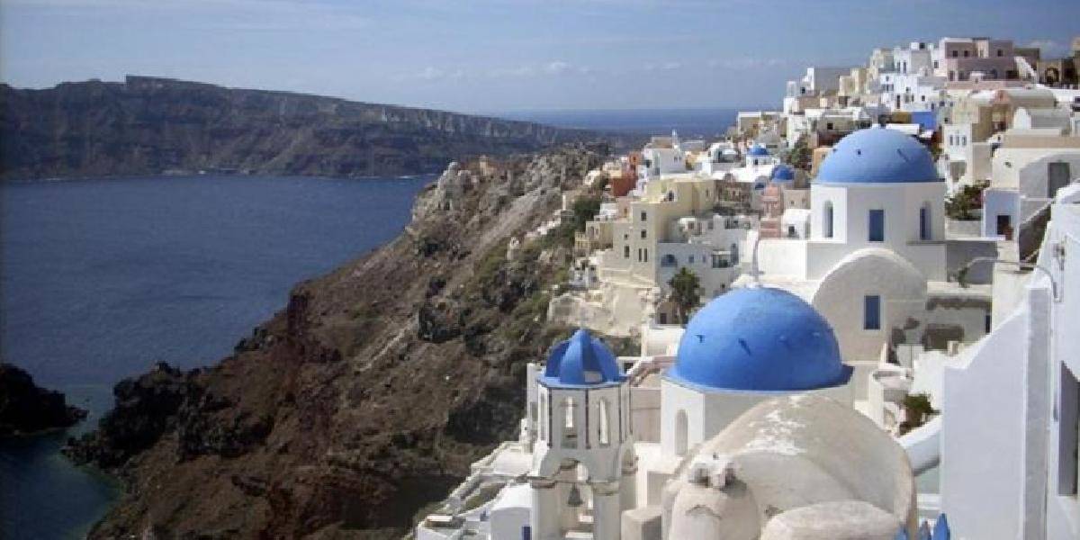 Grécky ostrov Santorini je dočasne bez elektrickej energie