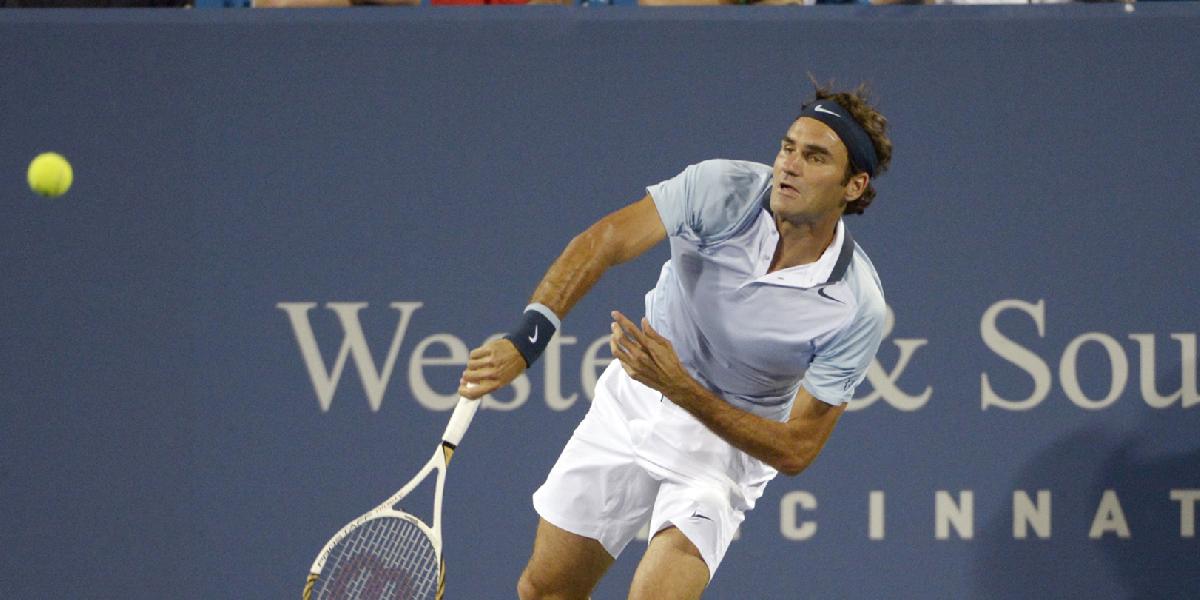 ATP Cincinnati: Federer sa prebojoval do osemfinále