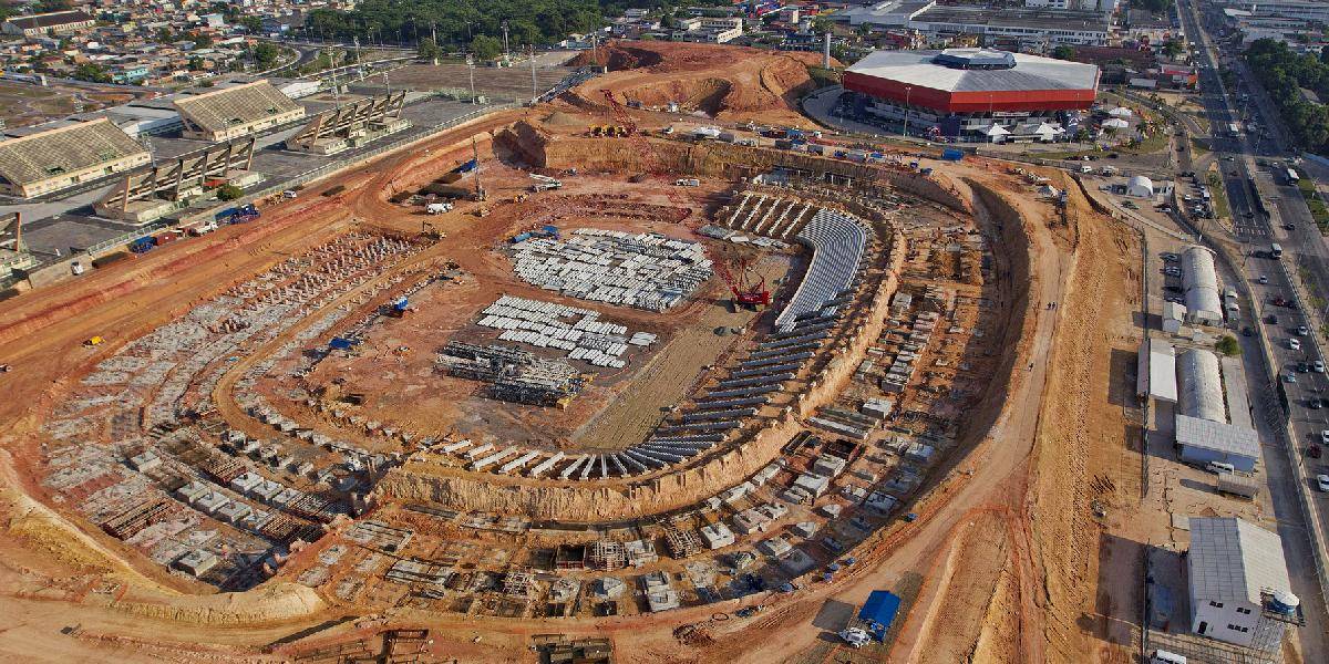 Brazílskeho ministra športu znepokojuje tempo výstavby štadiónov
