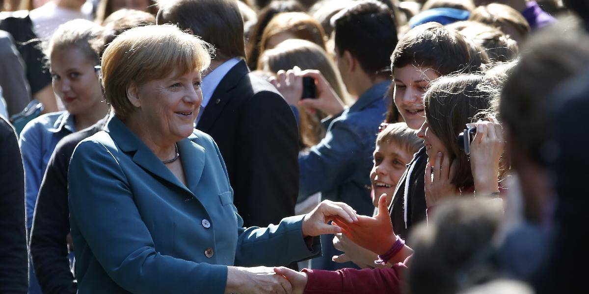 Kancelárka Merkelová začala predvolebnú kampaň so stranou CDU